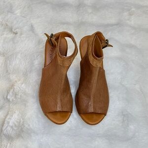 Kork-Ease Berit Tan Leather Women's Wedge